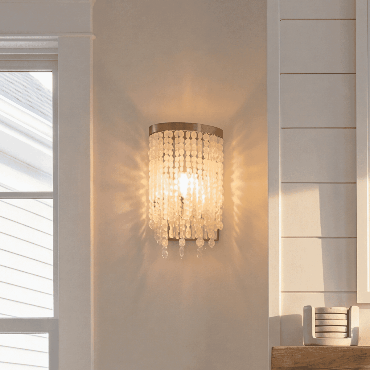 Savoy House 9-6452-2-127 Jeanette Wall Sconce in Noble Brass