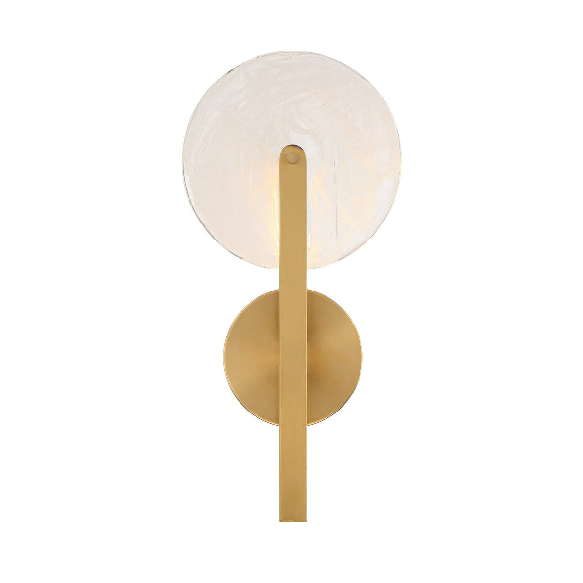 Savoy House 9-9308-1-322 Ainslie LED Wall Sconce in Warm Brass