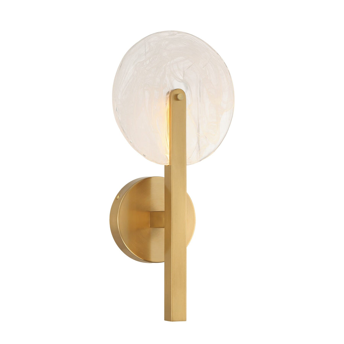 Savoy House 9-9308-1-322 Ainslie LED Wall Sconce in Warm Brass