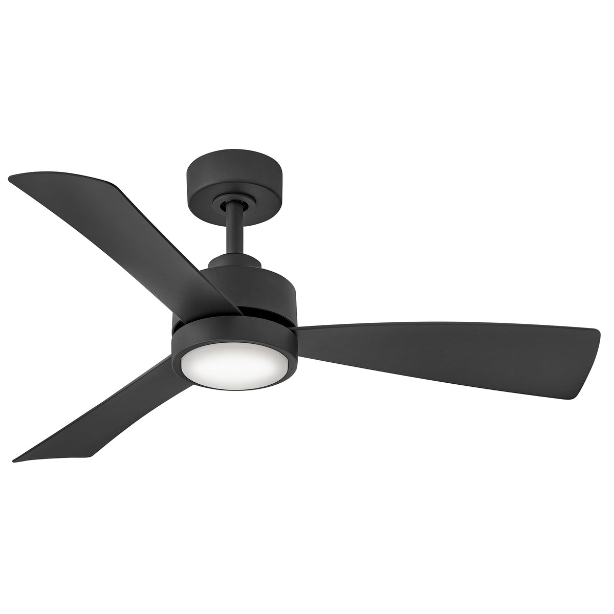 Hinkley Lighting 905744FMB-LWD Iver LED Smart Fan in Matte Black