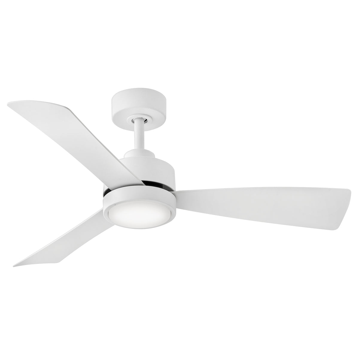Hinkley Lighting 905744FMW-LWD Iver LED Smart Fan in Matte White