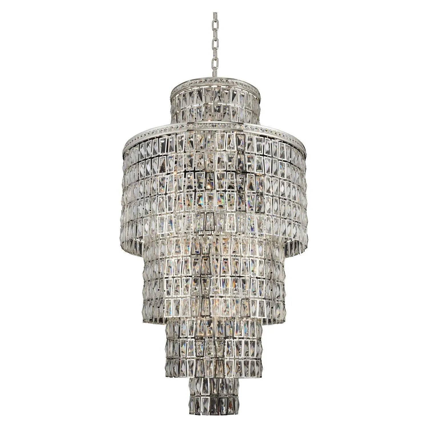 Allegri - 033252-014-FR001 - 22 Light Pendant - Kasturi - Silver