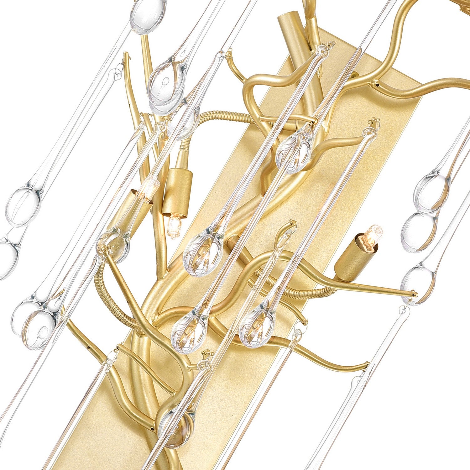 CWI Lighting Canada - 1094W11-3-620 - Trois lampes Murale - Anita - Feuille d'or