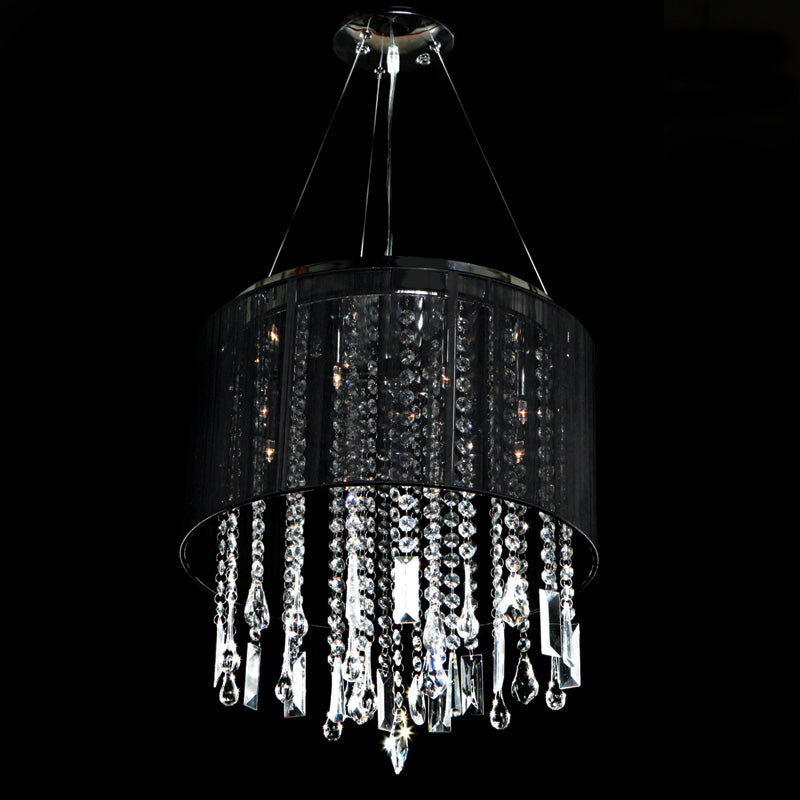 Avenue Lighting - HF1501-BLK - LED Dual Sconce - Beverly Dr. - Black Silk String