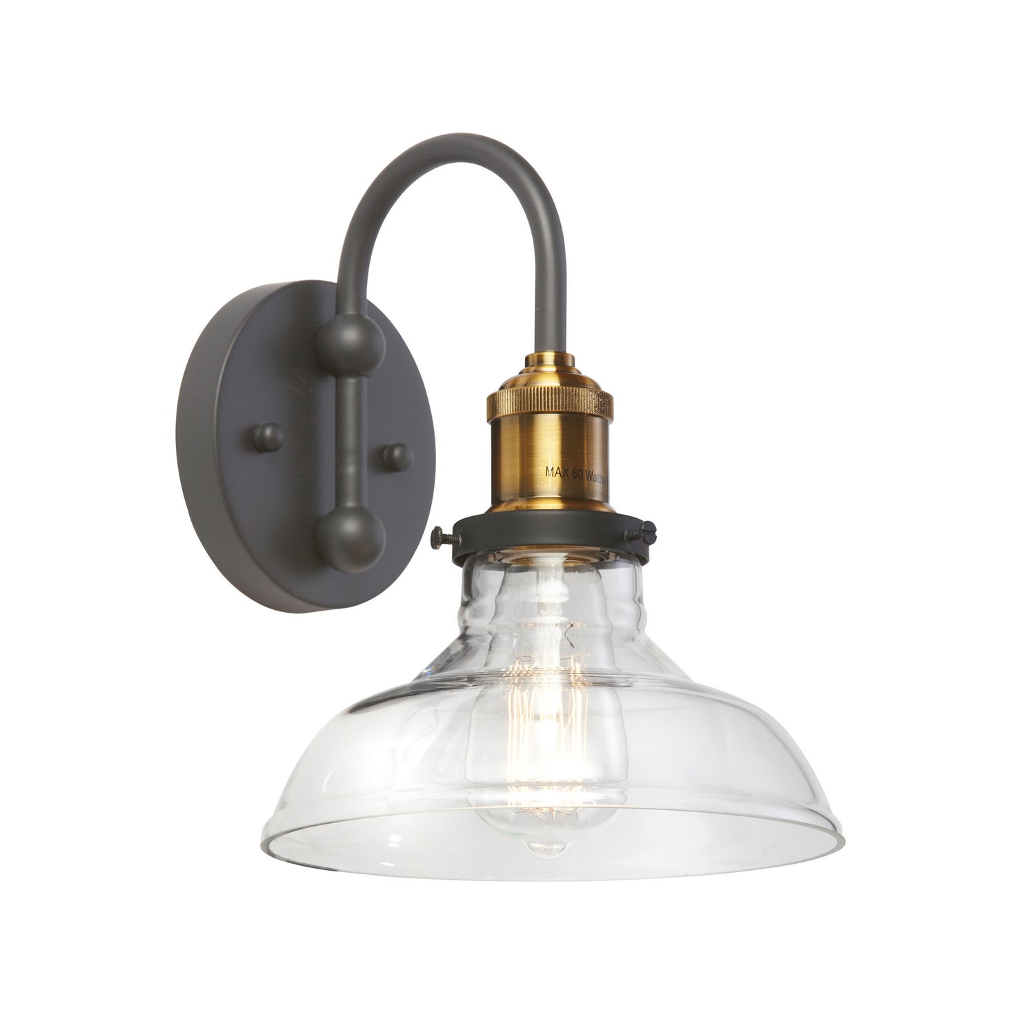 Dainolite Canada - 410-61W-BAB - One Light Wall Sconce - Clear