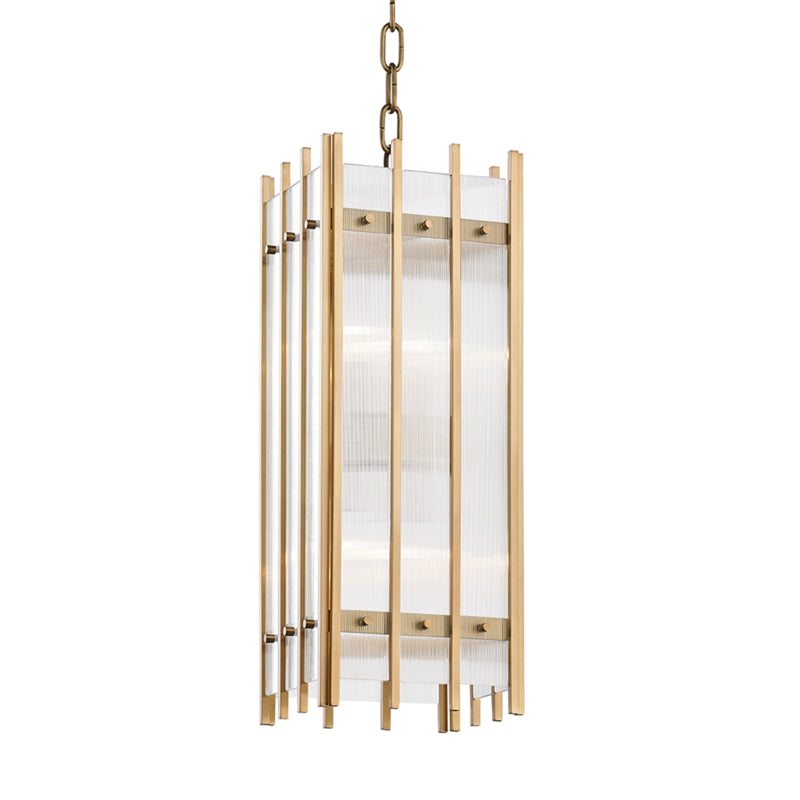Montreal Luminaire & Quincaillerie 7508-AGB CollectionNom Quatre Lumières Suspension
