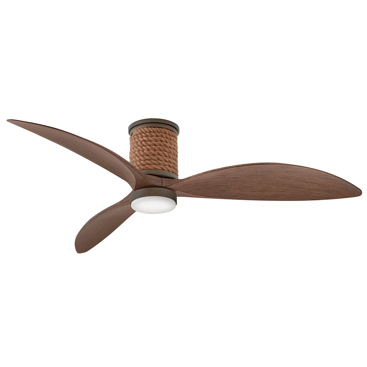 Luminaire encastré intelligent à DEL Hinkley Lighting 943160FMM-LDD Marin Ventilateur en bronze mat métallisé