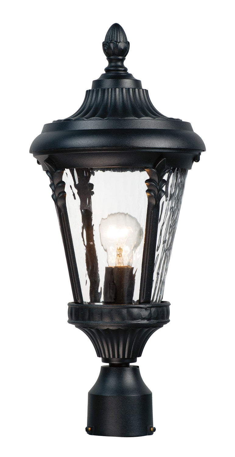 Maxim Lighting 3050WGBK Sentry Outdoor Pole/post Lantern in Black