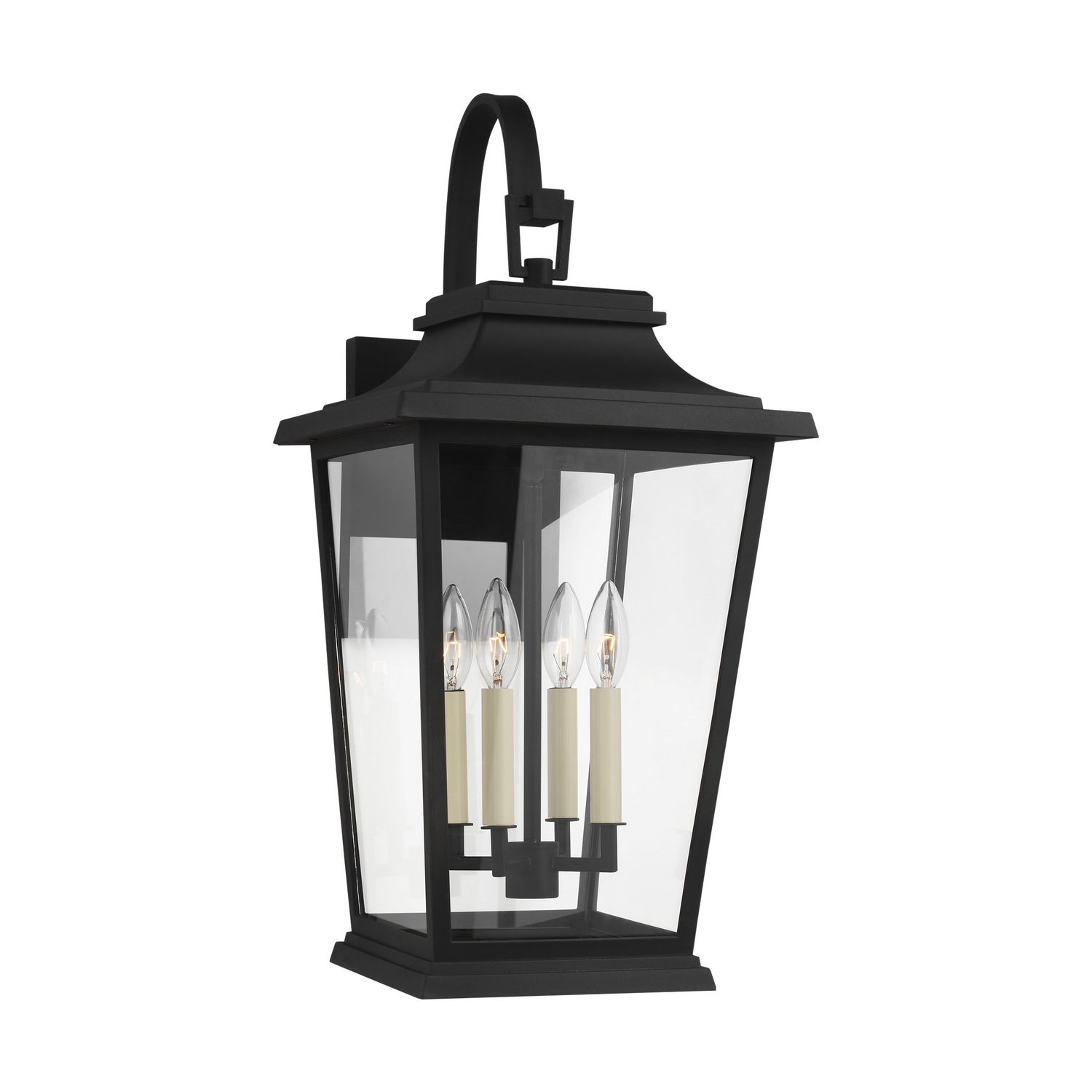 Visual Comfort Studio Canada - OL15403TXB - Four Light Lantern - Warren - Textured Black