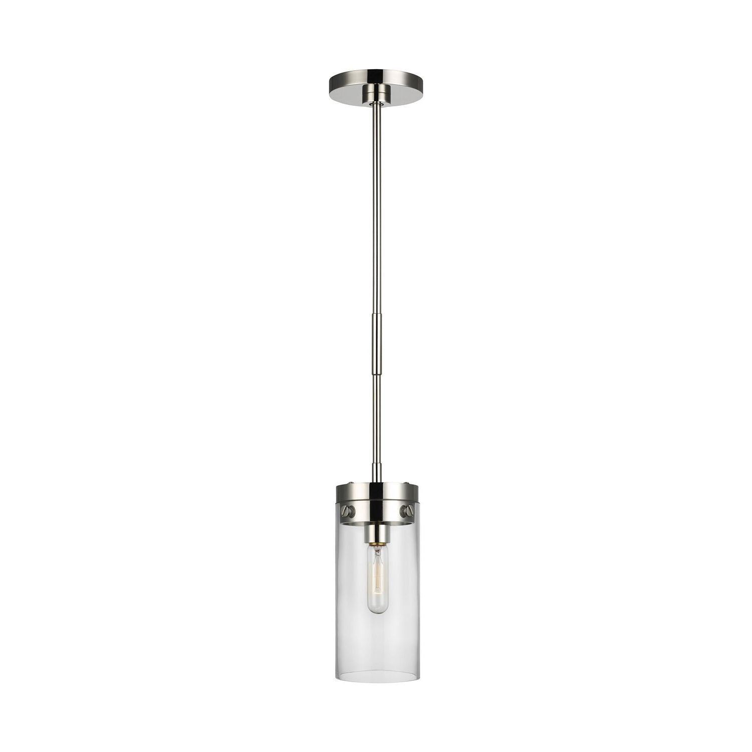 Visual Comfort Studio Canada - CP1001PN - One Light Pendant - Garrett - Polished Nickel