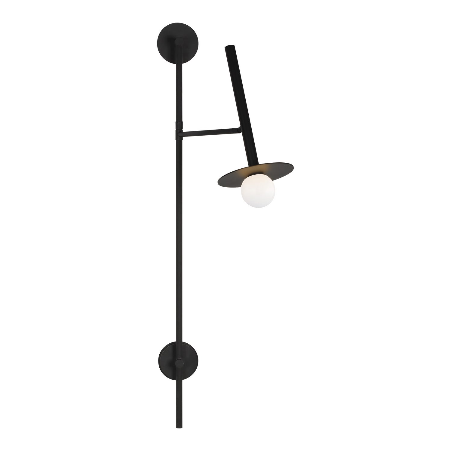 Visual Comfort Studio Canada - KW1031MBK - One Light Wall Sconce - Nodes - Midnight Black