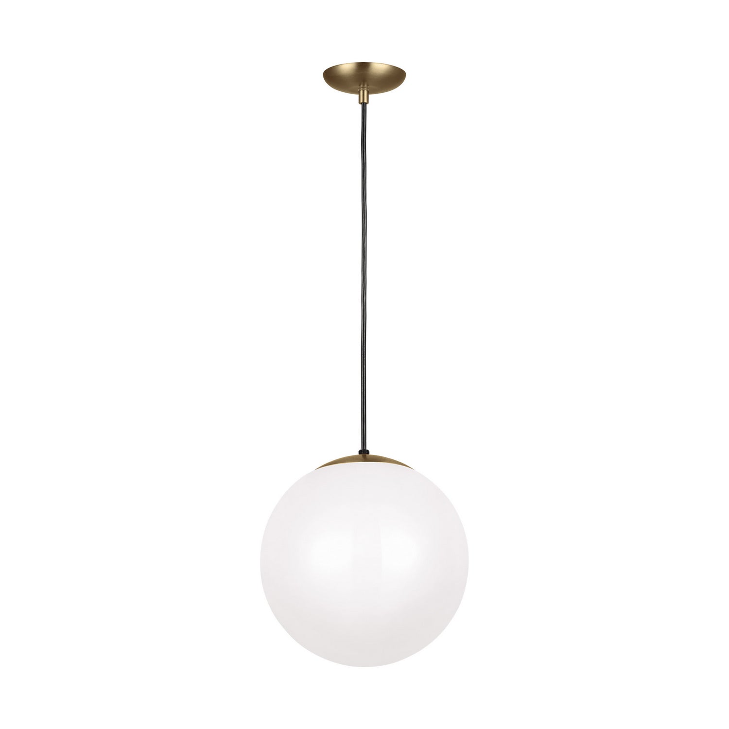 Visual Comfort Studio Canada - 6024EN3-848 - One Light Pendant - Leo - Hanging Globe - Satin Brass