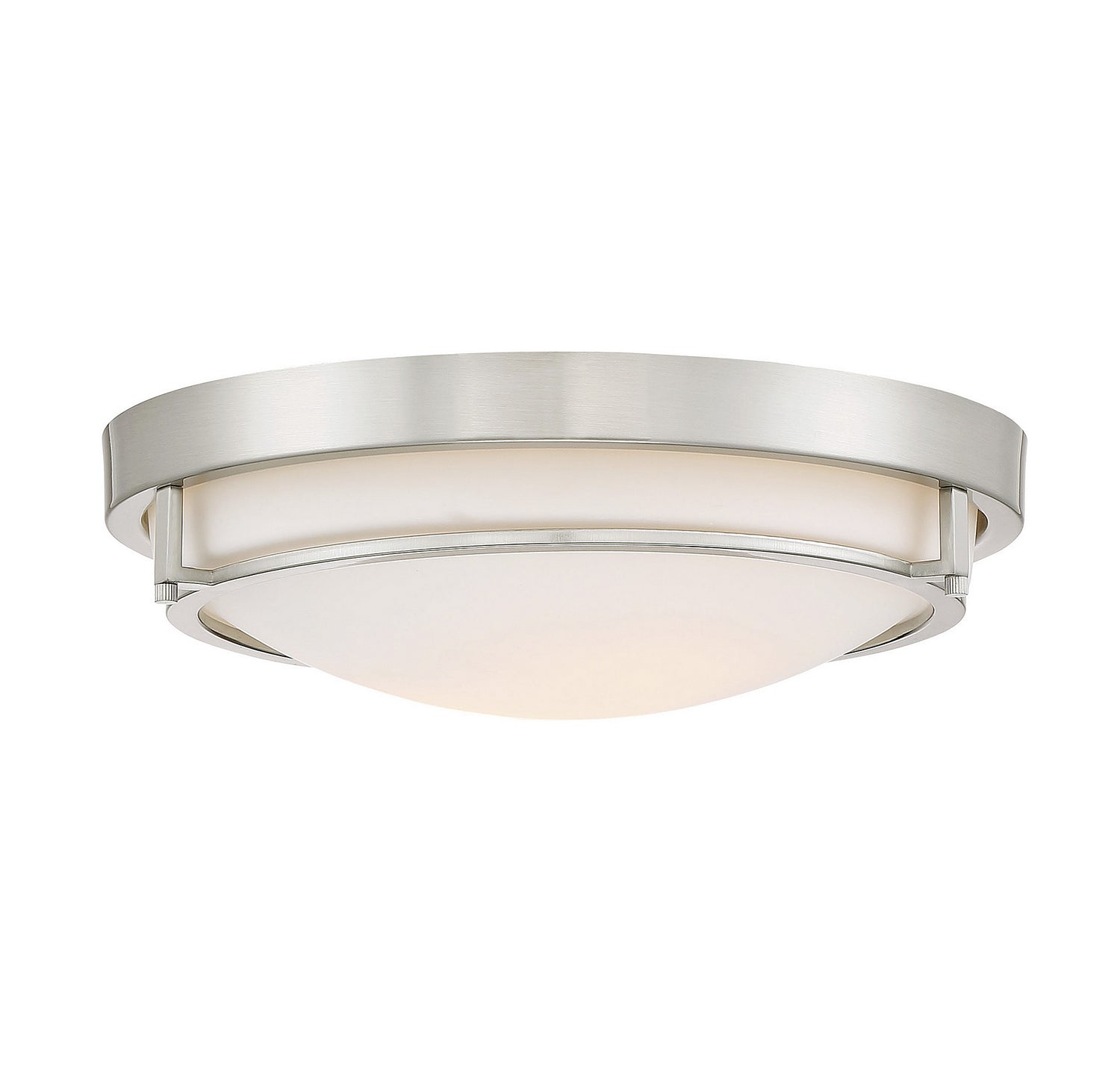 Meridian M60019BN Deux lumières Plafonnier en nickel brossé