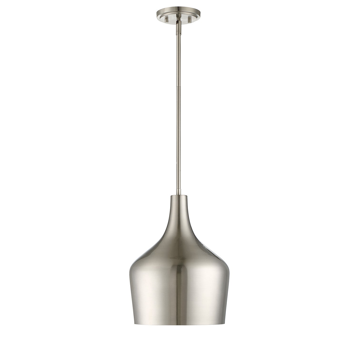 Meridian M70020BN One Light Pendant in Brushed Nickel