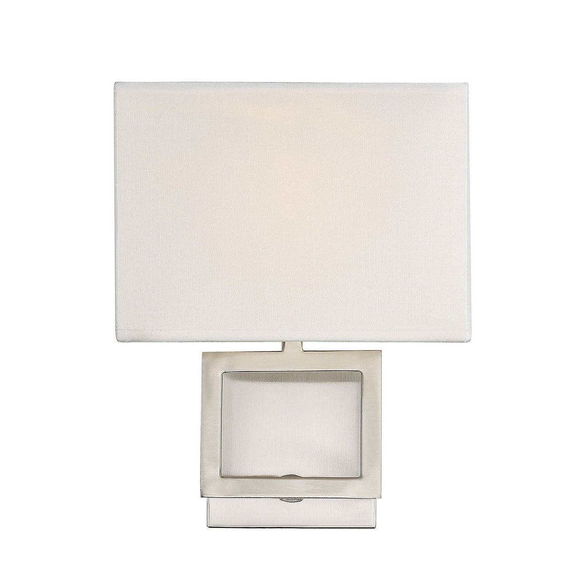 Meridian M90009BN One Light Wall Sconce in Brushed Nickel
