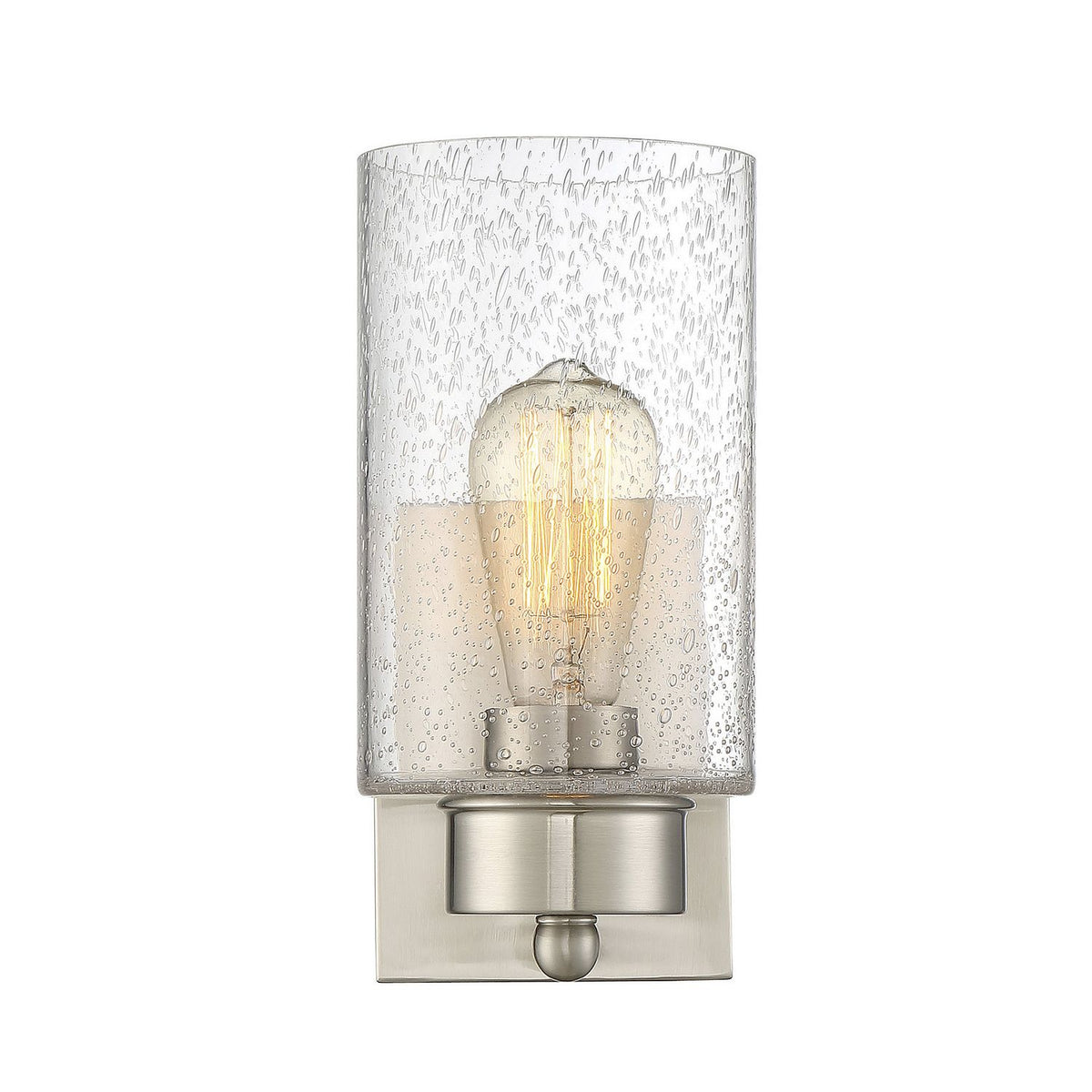 Meridian M90013BN One Light Wall Sconce in Brushed Nickel