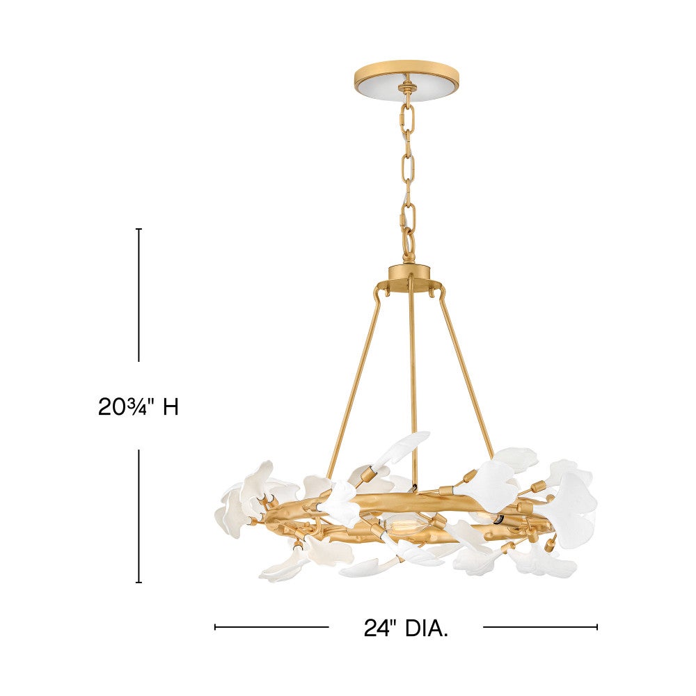 Fredrick Ramond FR41938DG Audra Pendant in Deluxe Gold