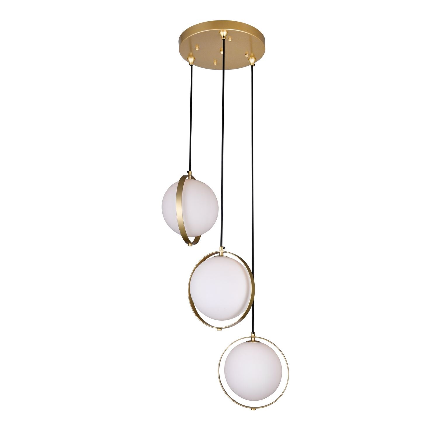 CWI Lighting Canada - 1153P16-3-169 - LED Pendant - Da Vinci - Medallion Gold