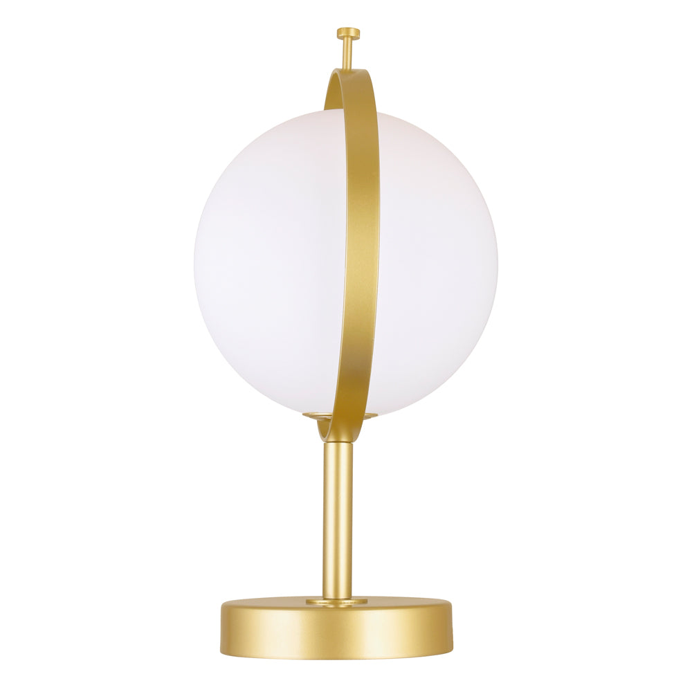 Éclairage CWI Canada - 1153T10-1-169 - DEL Lampe de table - Da Vinci - Médaillon d'or