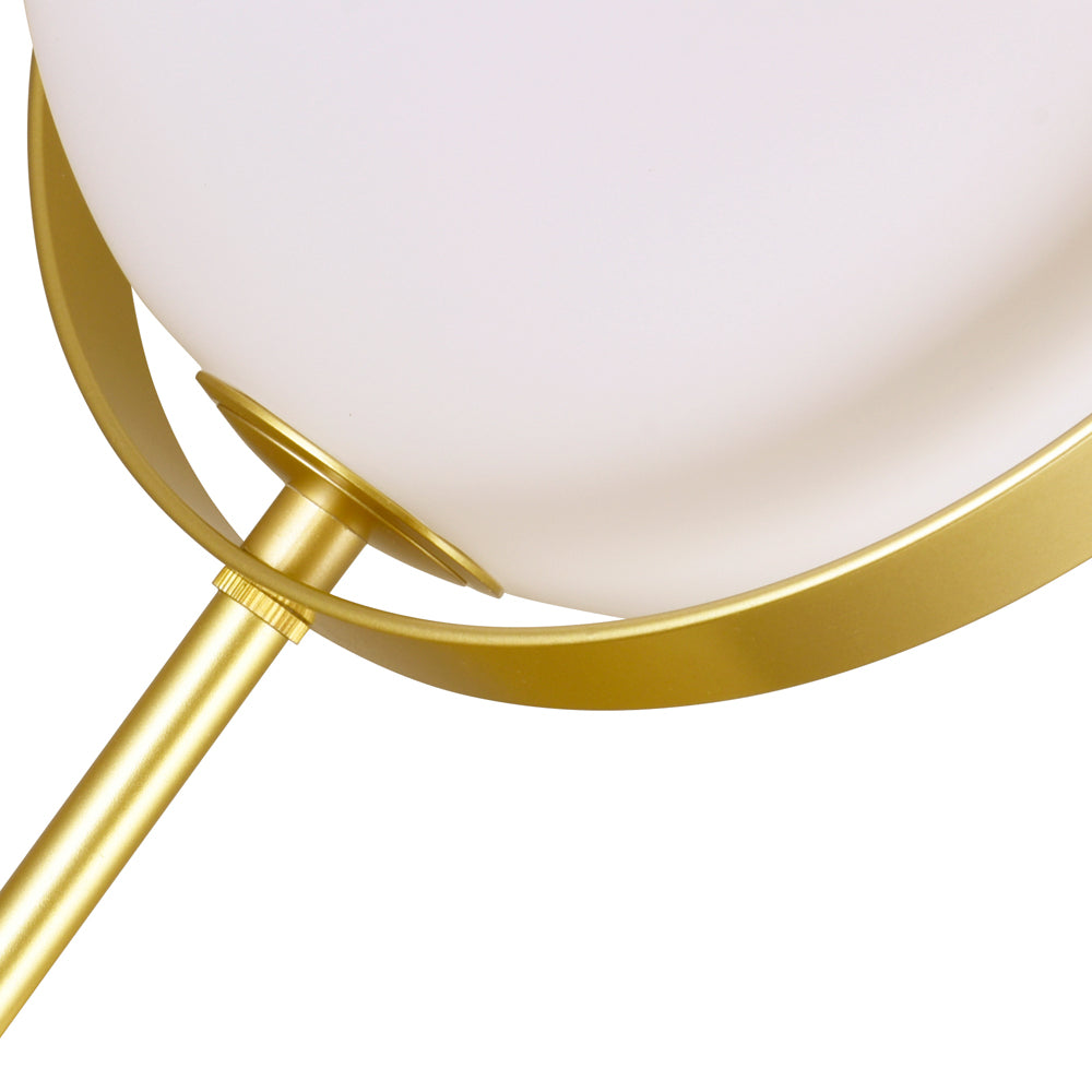 Éclairage CWI Canada - 1153T10-1-169 - DEL Lampe de table - Da Vinci - Médaillon d'or
