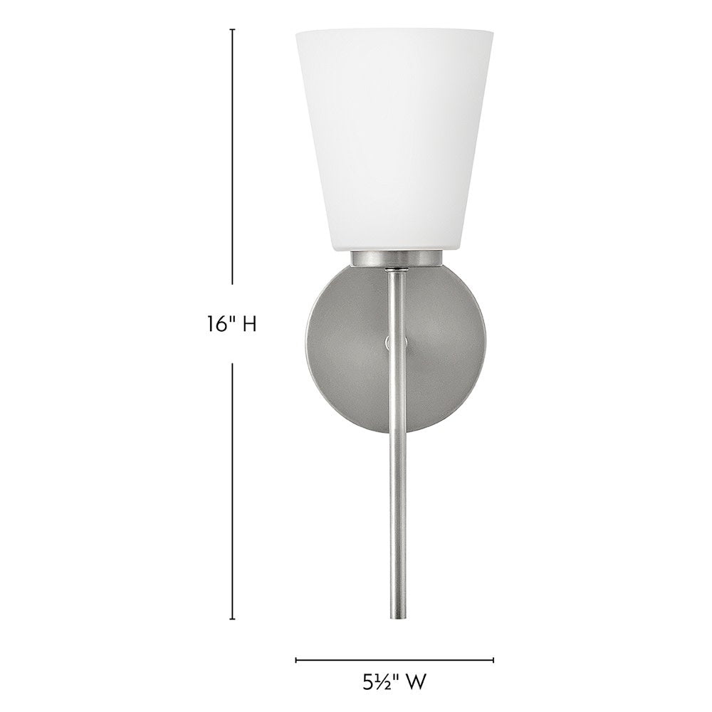 Meuble-lavabo Lark 85420BN Bri en nickel brossé