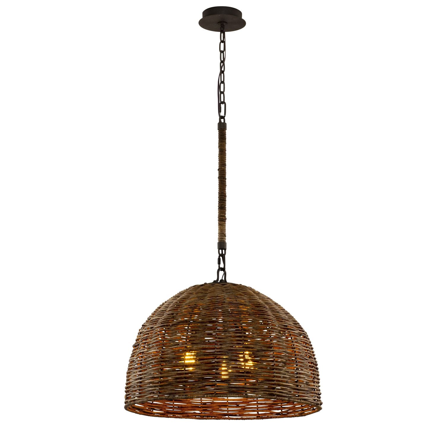 Troy Lighting Canada - F6903-TBZ - Three Light Chandelier - Huxley - Tidepool Bronze