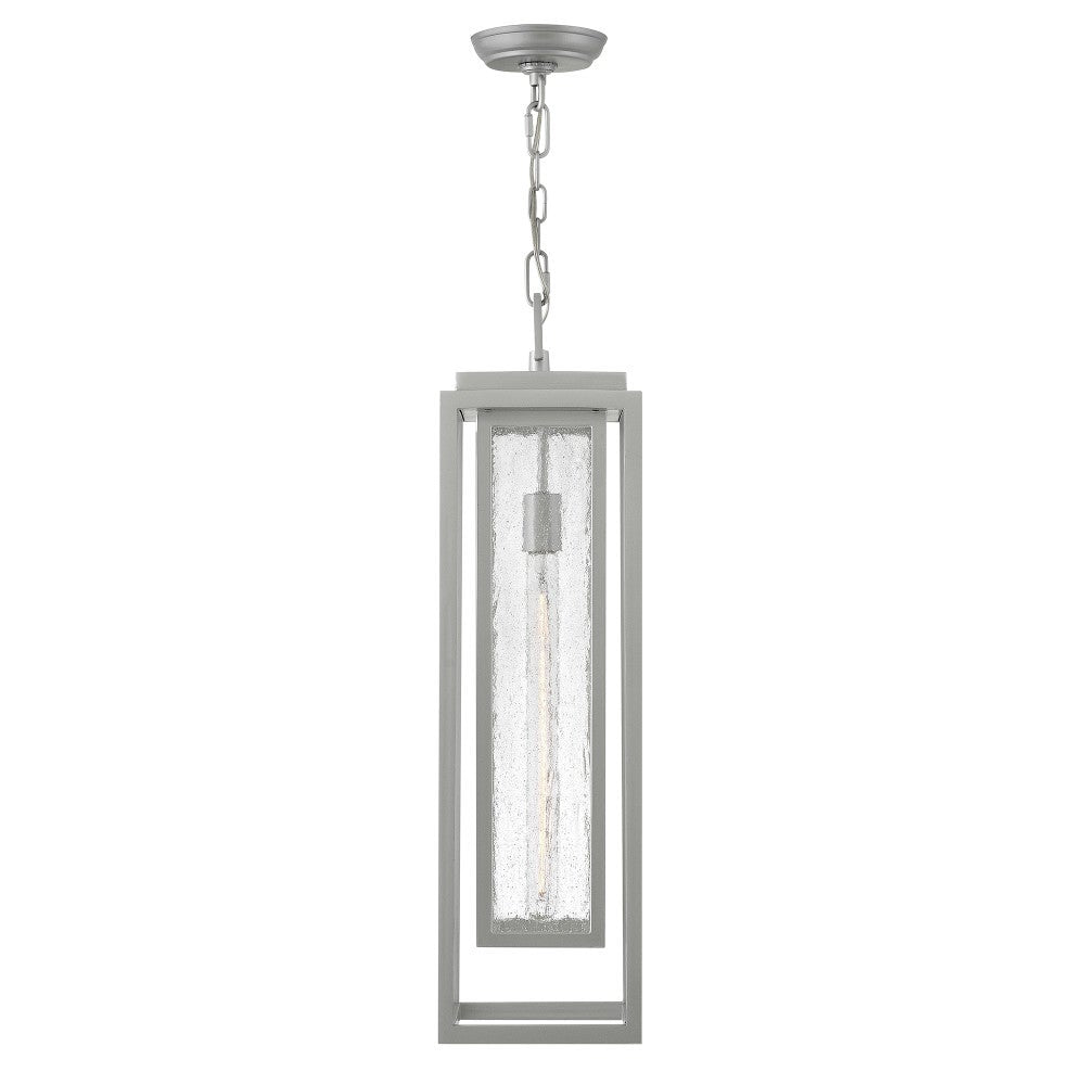 Hinkley Lighting 1006SI Republic Hanging Lantern in Satin Nickel