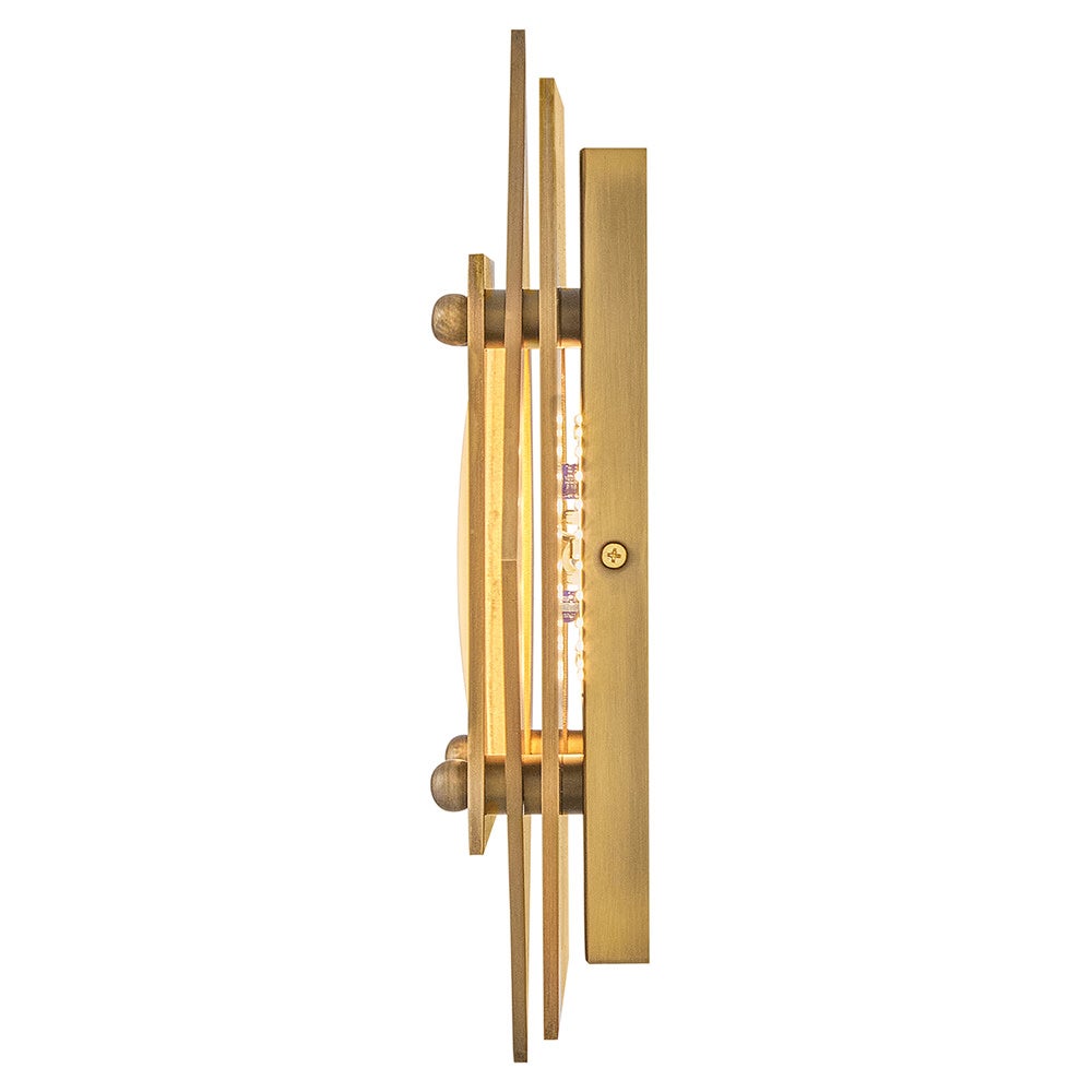 Fredrick Ramond FR41581HB Claude LED Albâtre PlafonnierApplique en laiton Heritage
