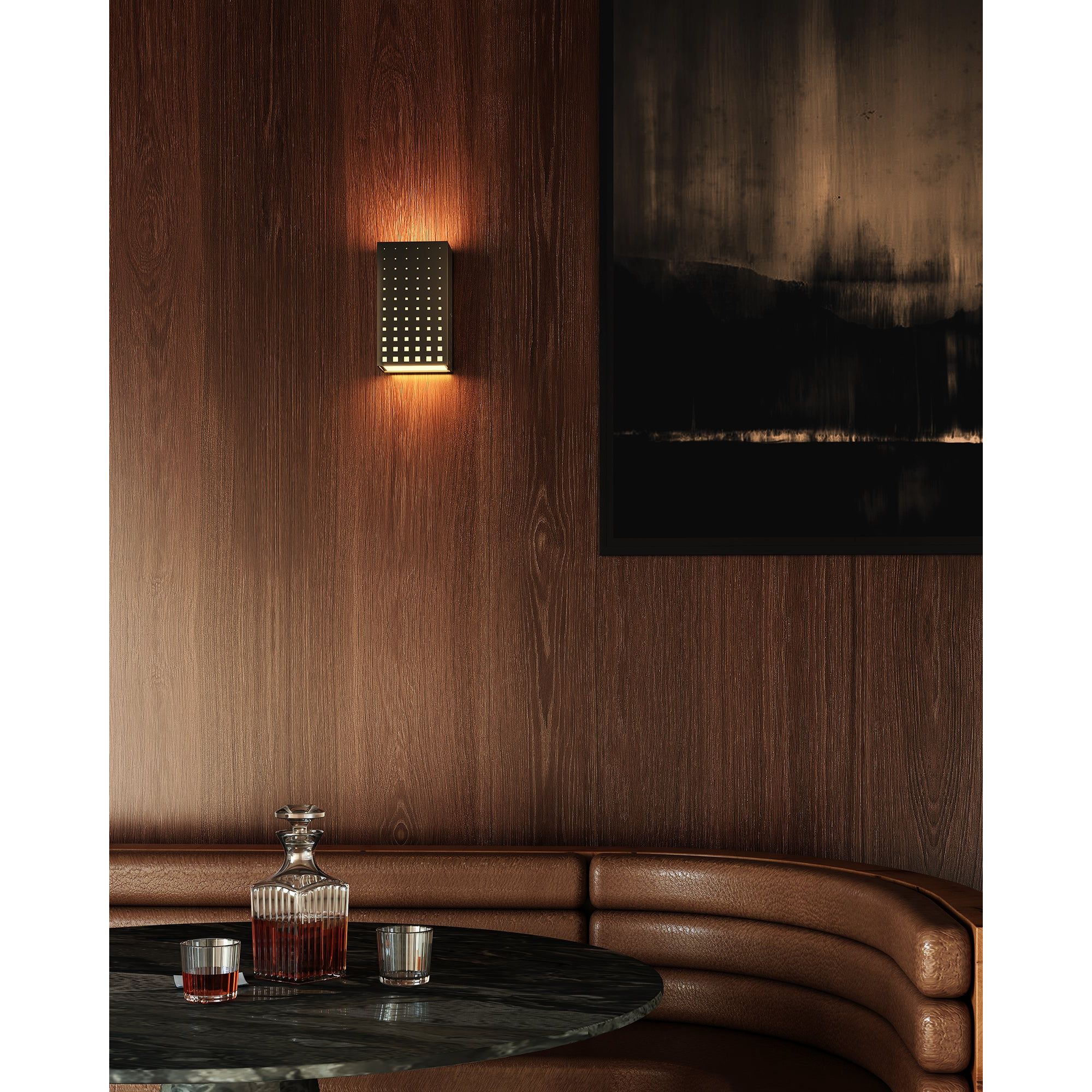Kuzco Canada - WS70809-VB - LED Murale - Astoria - Laiton vintage