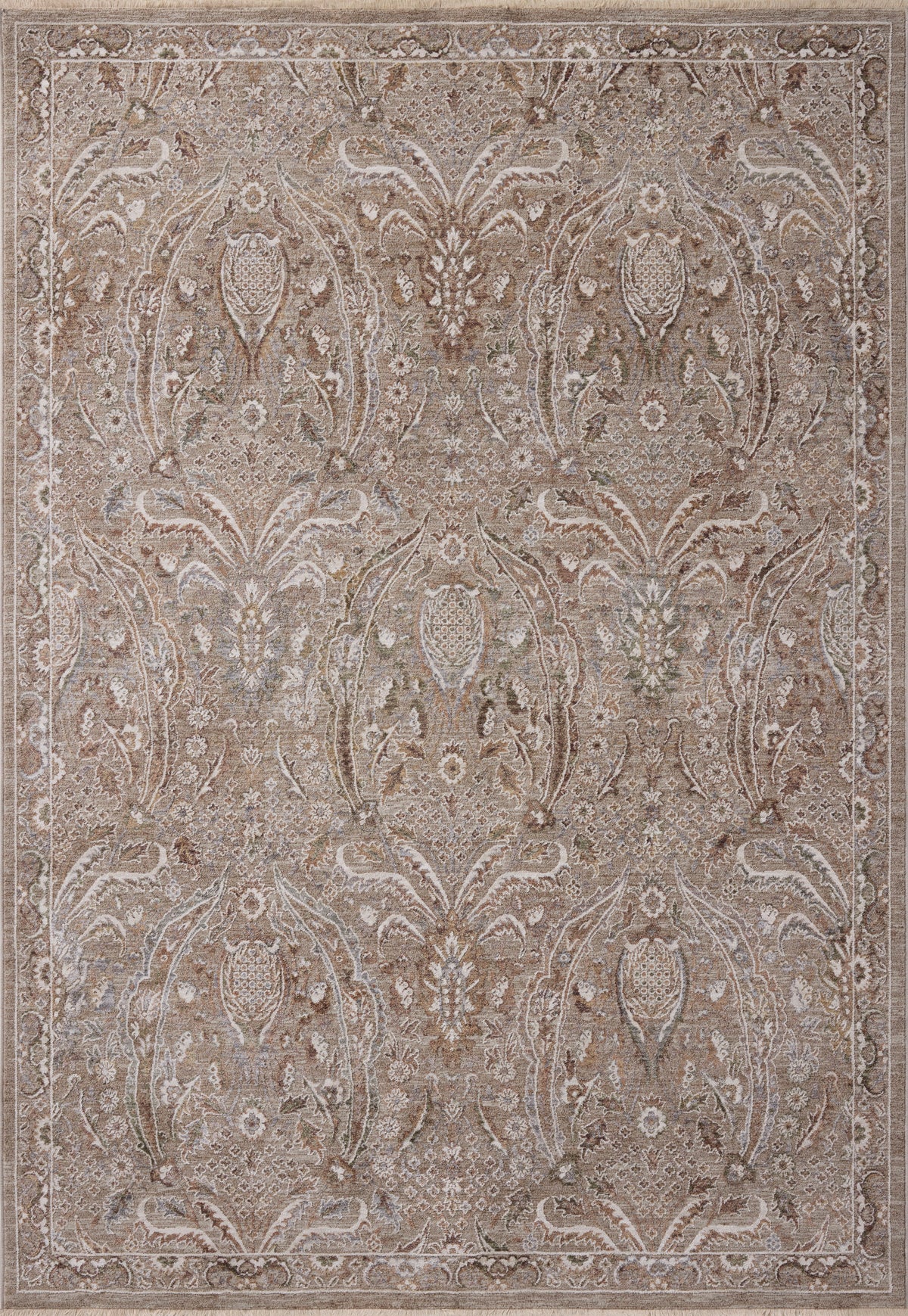 Loloi Rugs AYLNAYL-01MSHE Aylin AYL-01 Mushroom / Earth Area Rug in Mushroom / Earth