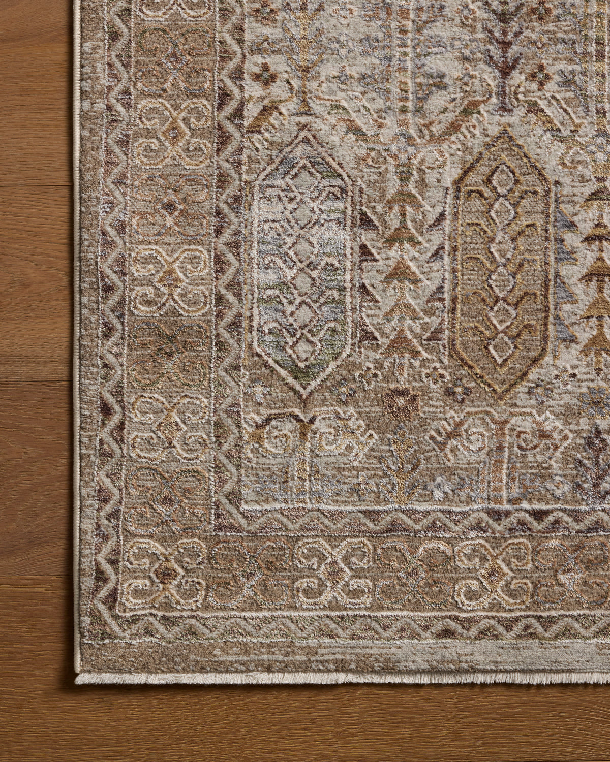 Loloi Rugs AYLNAYL-07TAML Aylin AYL-07 Taupe / Multi Area Rug in Taupe / Multi
