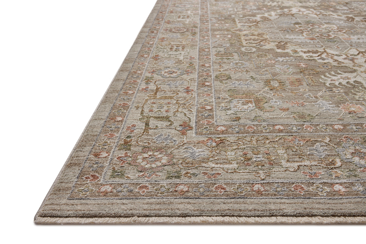 Loloi Rugs AYLNAYL-08MSHF Aylin AYL-08 Mushroom / Fiesta Area Rug in Mushroom / Fiesta