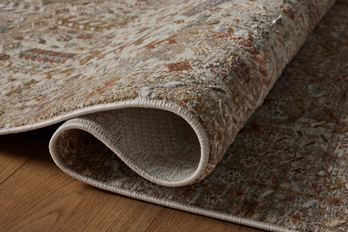 Loloi Rugs AYLNAYL-09MSHM Aylin AYL-09 Mushroom / Multi Area Rug in Mushroom / Multi