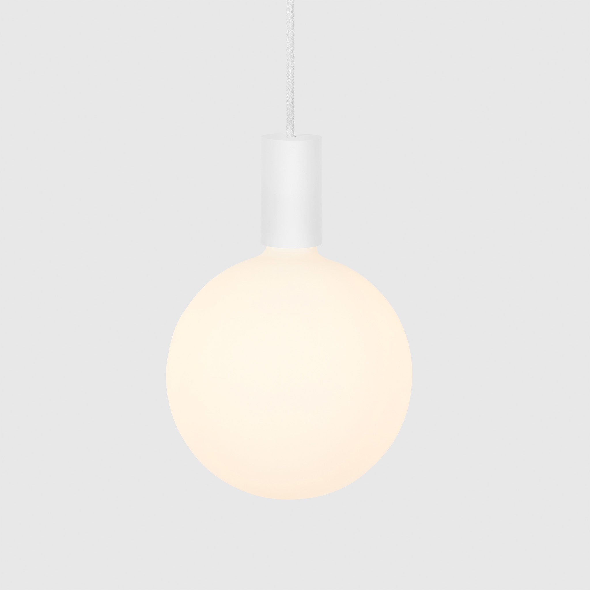 Tala SPHR-V-SET-ALM-01-US Alumina Single Pendant + Sphere V in Chalk