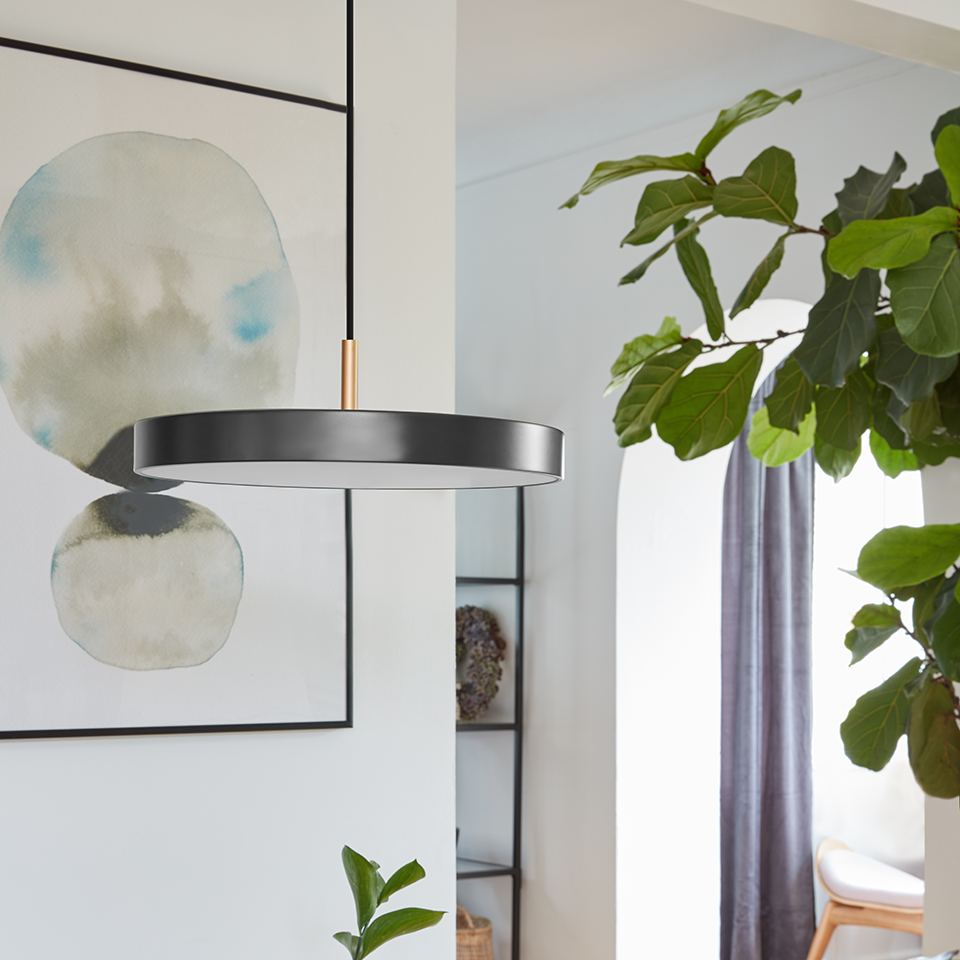 Umage 2268 Asteria LED Pendant in Anthracite Grey