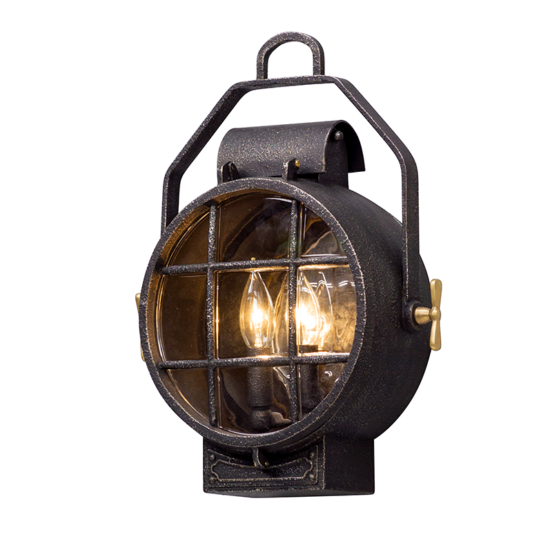 Troy Lighting B5031-APW Point Lookout Exterior Wall Sconce in Aged Pewter