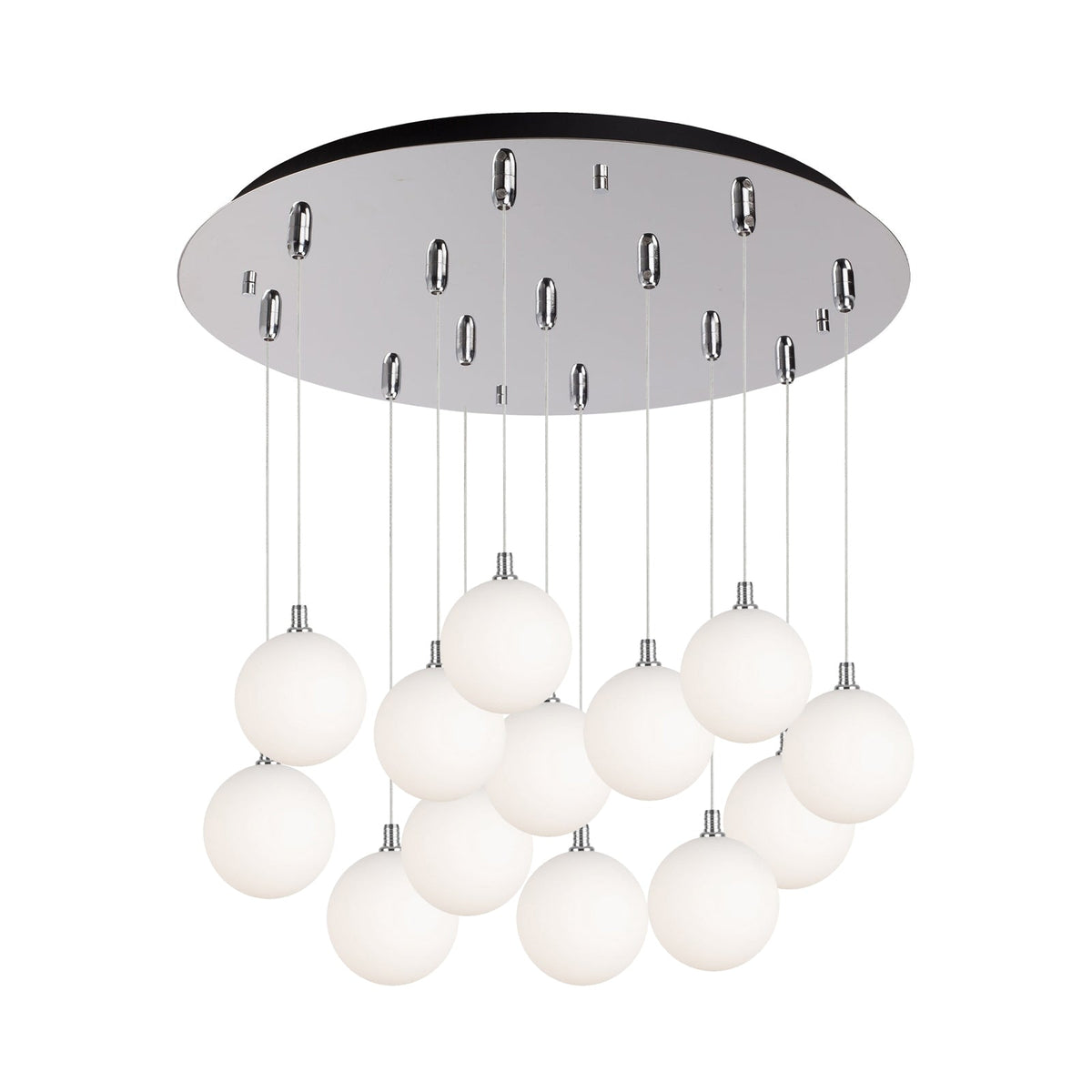 Kuzco Lighting MP3106BG-13 Bolla LED Multi Pendant in Brushed Gold