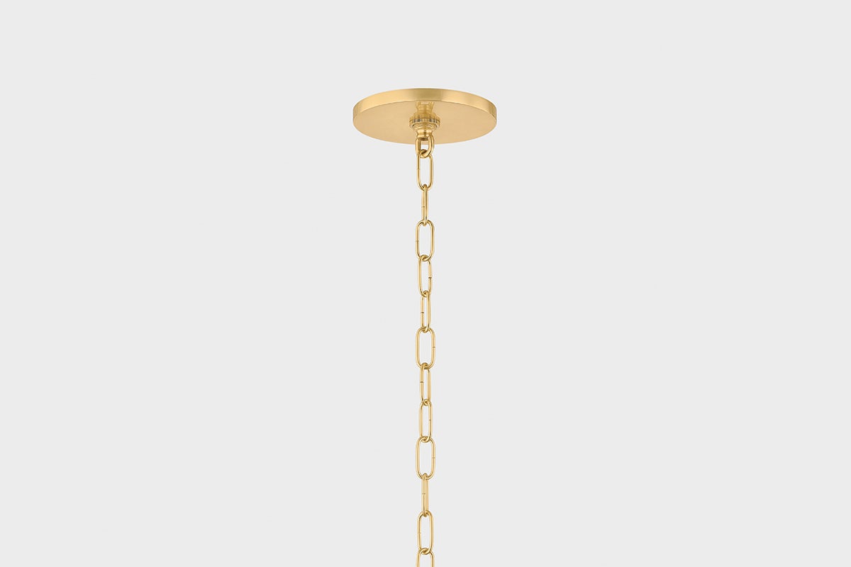 Mitzi H1052701L-AGB Benita Pendant in Aged Brass