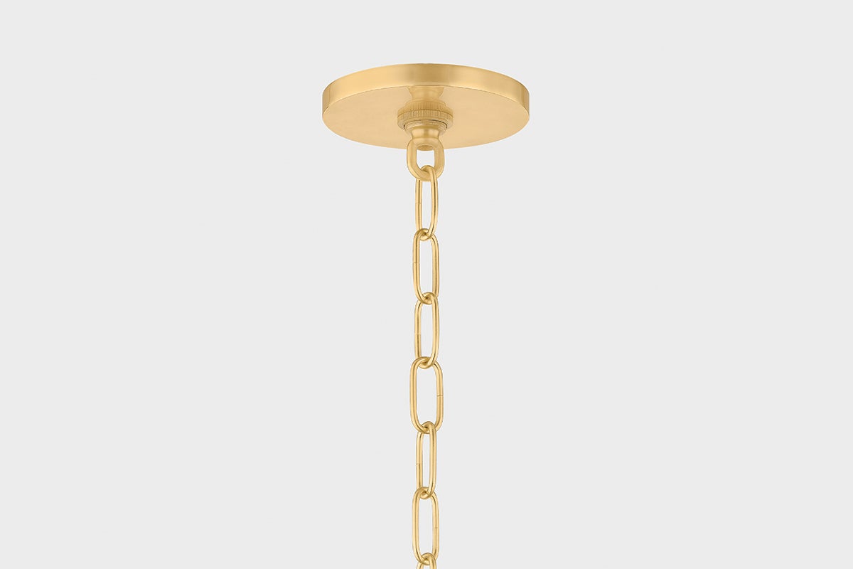 Mitzi H1052701S-AGB Benita Pendant in Aged Brass