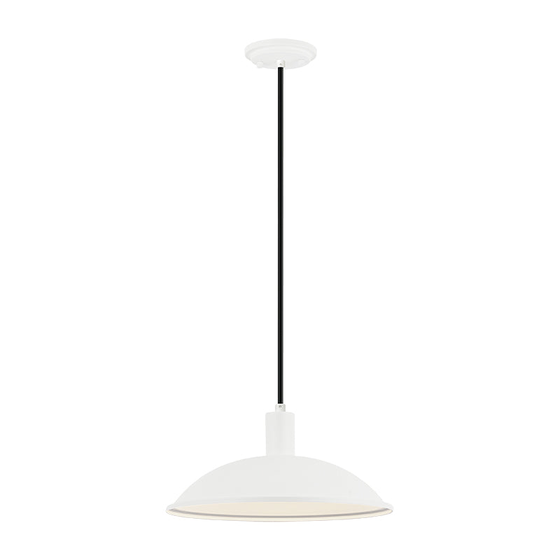 Matteo Lighting C81901MW Farmley Outdoor Pendant in Matte White