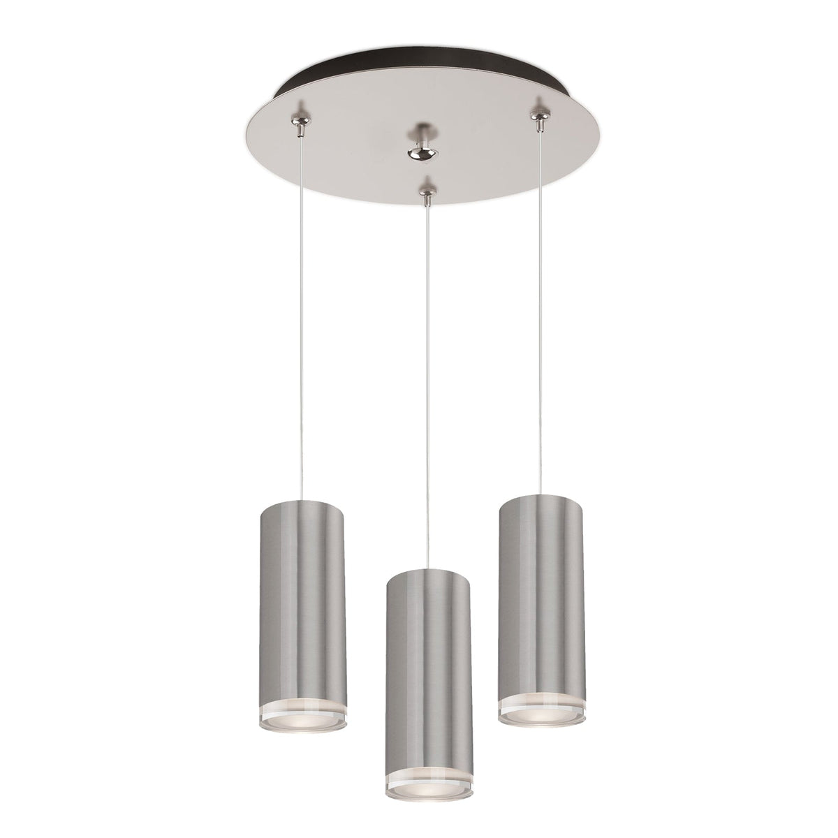 Kuzco Lighting MP401431BN-03 Cameo LED Multi Suspension en nickel brossé