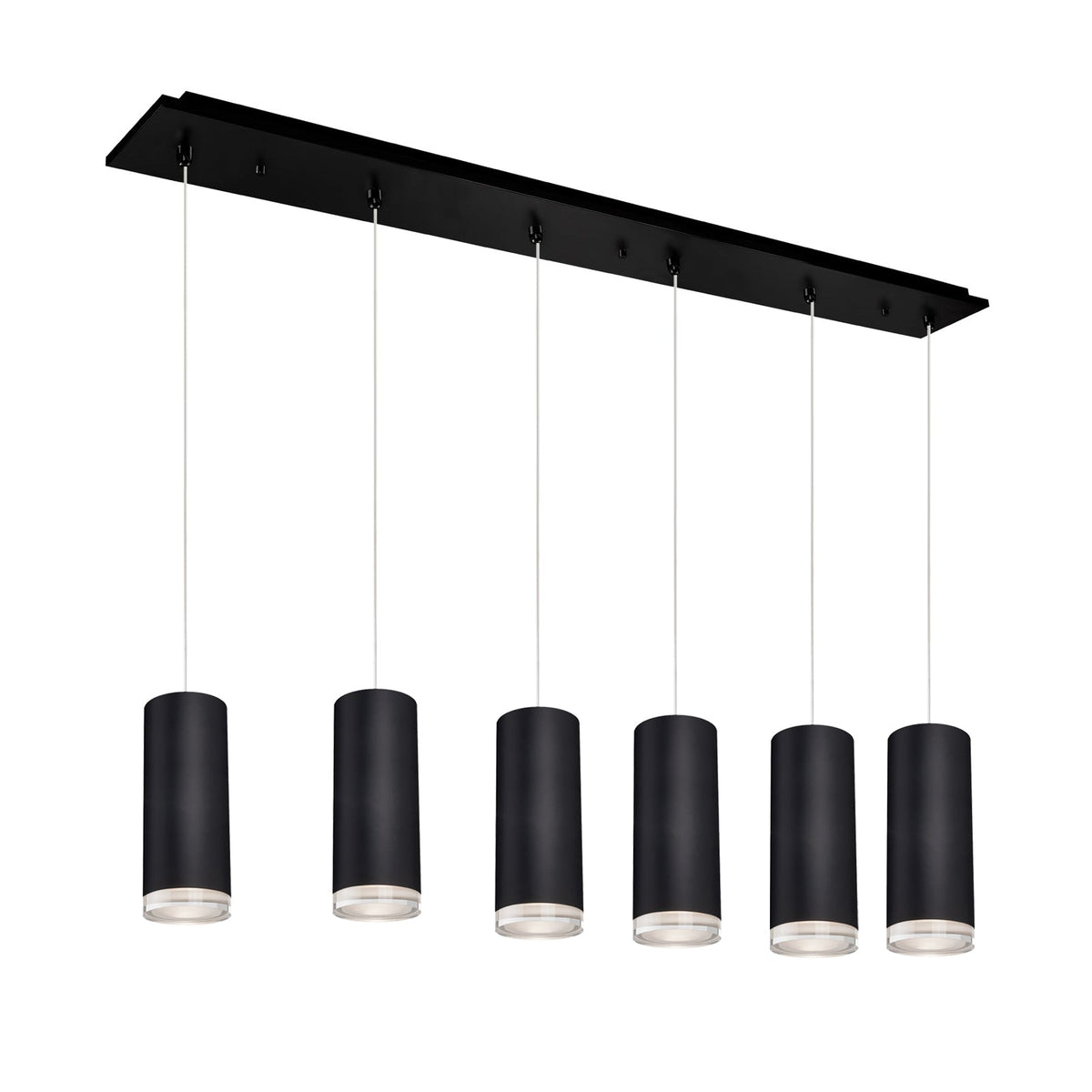 Kuzco Lighting MP401432BK-06 Cameo LED Multi Suspension en noir