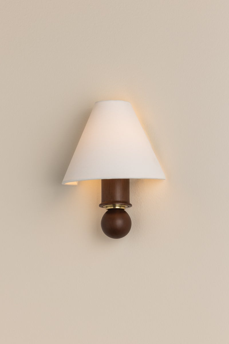 Mitzi H1082101-AGB Candice Wall Sconce in Aged Brass