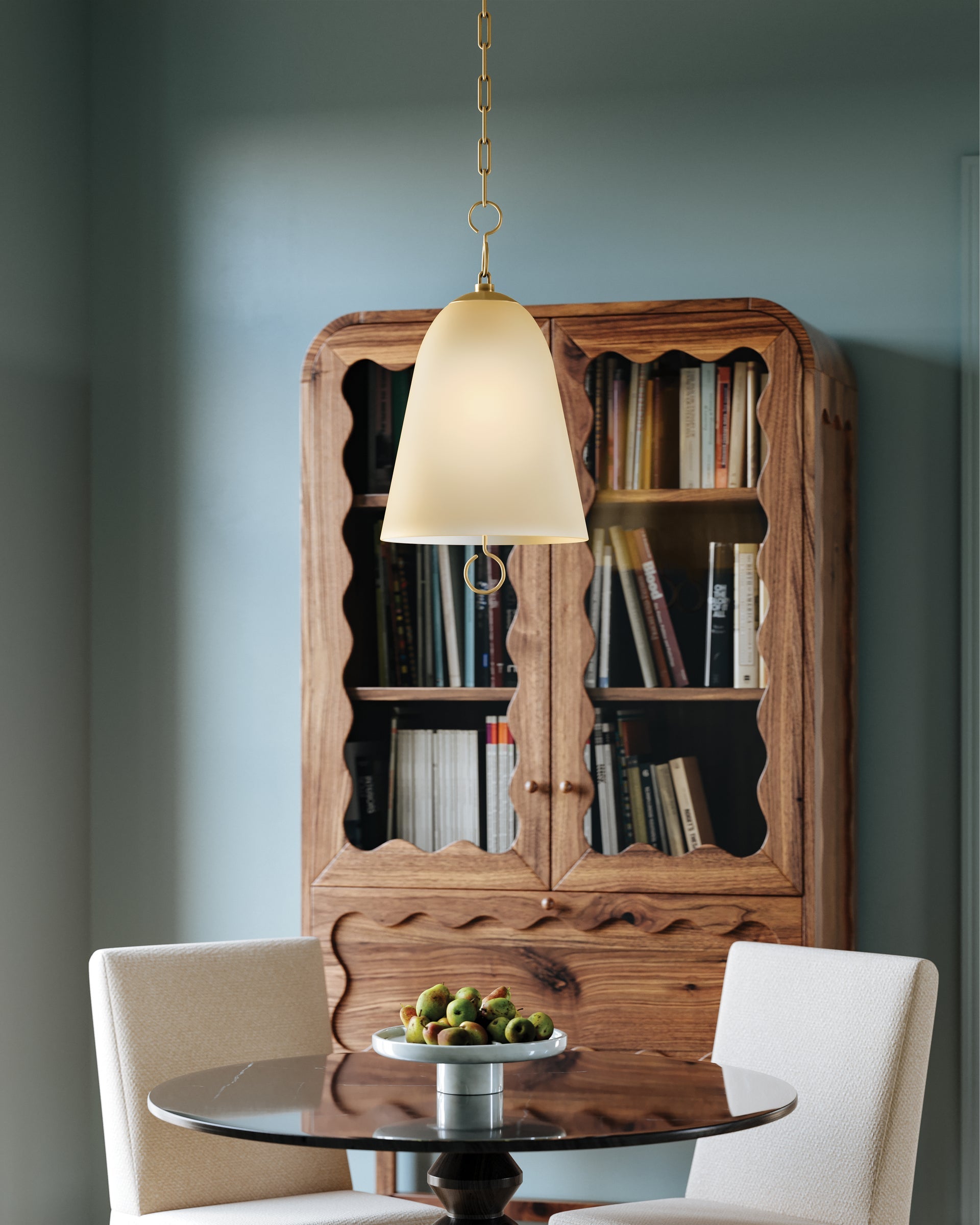 Mitzi H1058701L-AGB Christine Pendant in Aged Brass