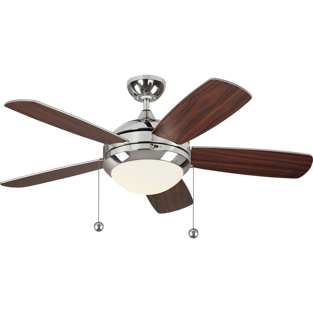 Visual Comfort Fan Collection 5DIC44PND-V1 Discus Classic 44" LED Ceiling Fan