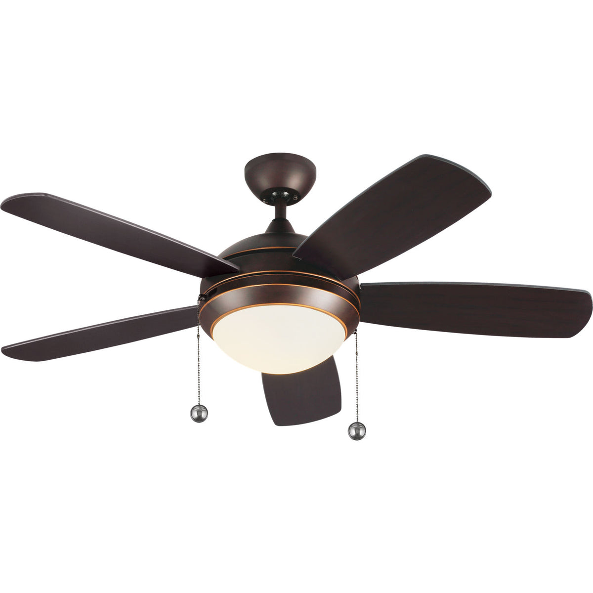 Visual Comfort Fan Collection 5DIC44RBD-V1 Discus Classic 44" LED Ceiling Fan