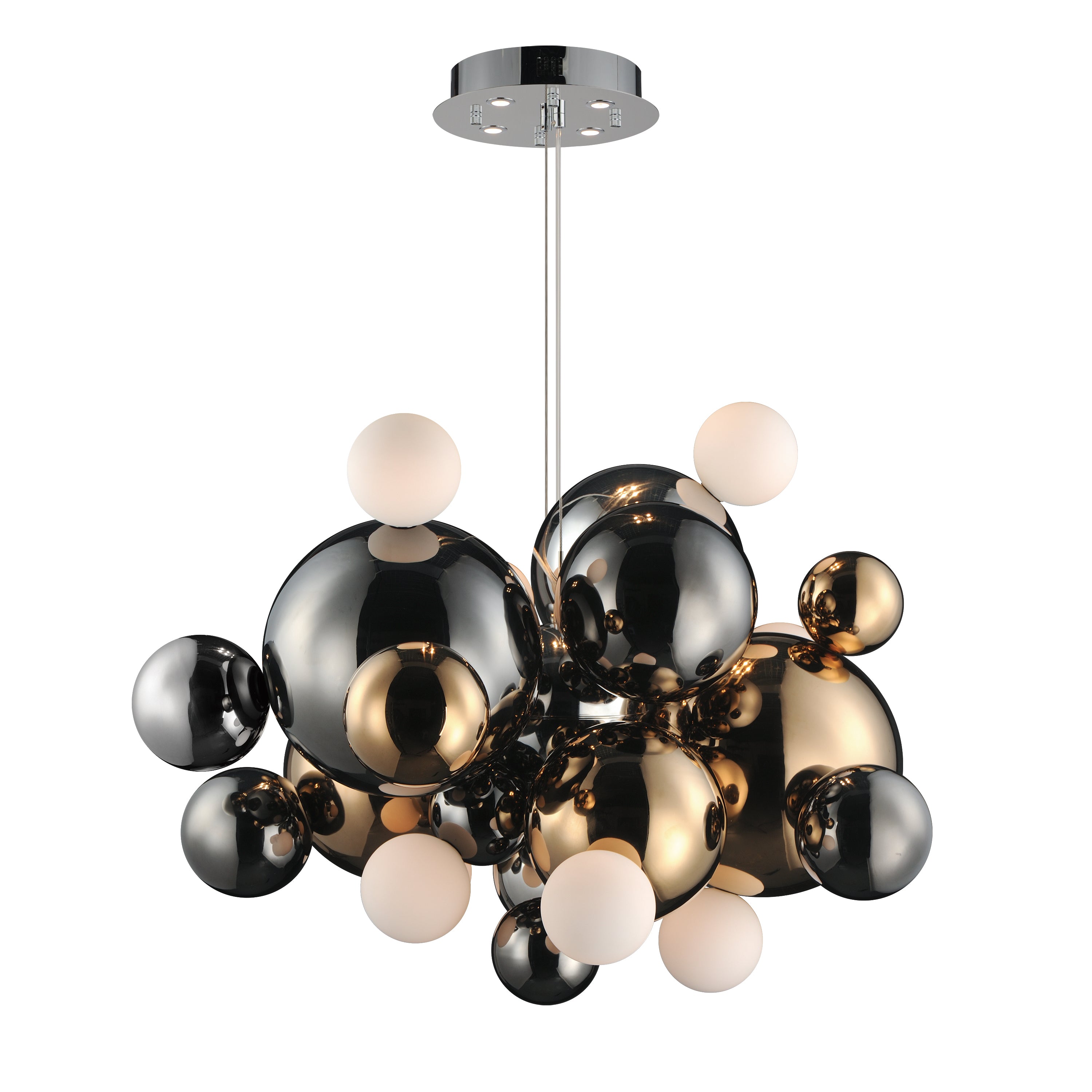 ET2 Lighting E20497-MPLT Stormy LED Pendant in Multi-Plated