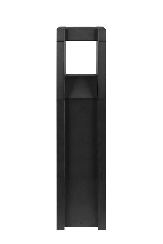 Matteo Lighting E22432MB Portus LED Outdoor Bollard in Matte Black