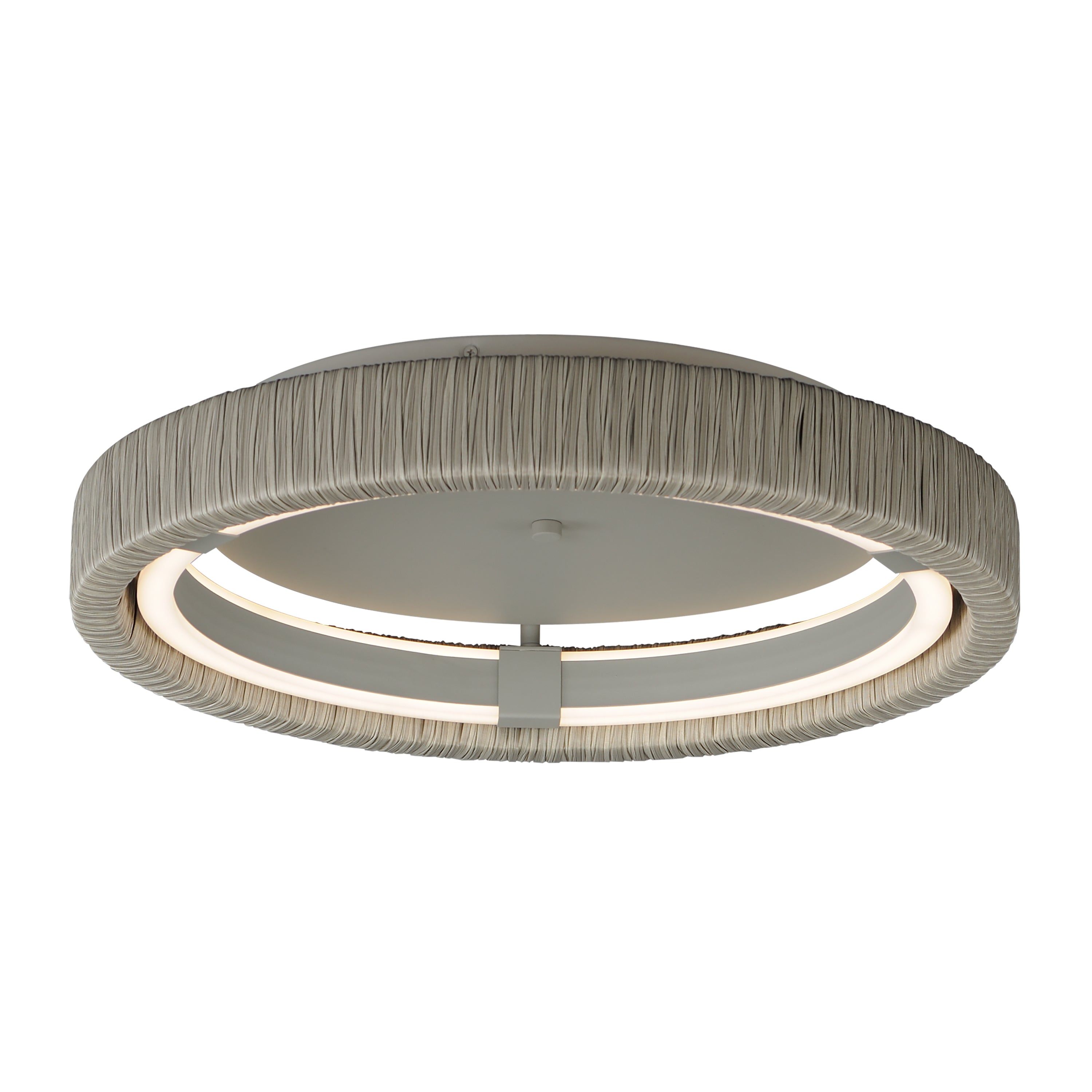 ET2 Lighting E22960-GY Kaia 20" LED Semi-Flush Mount in Gray