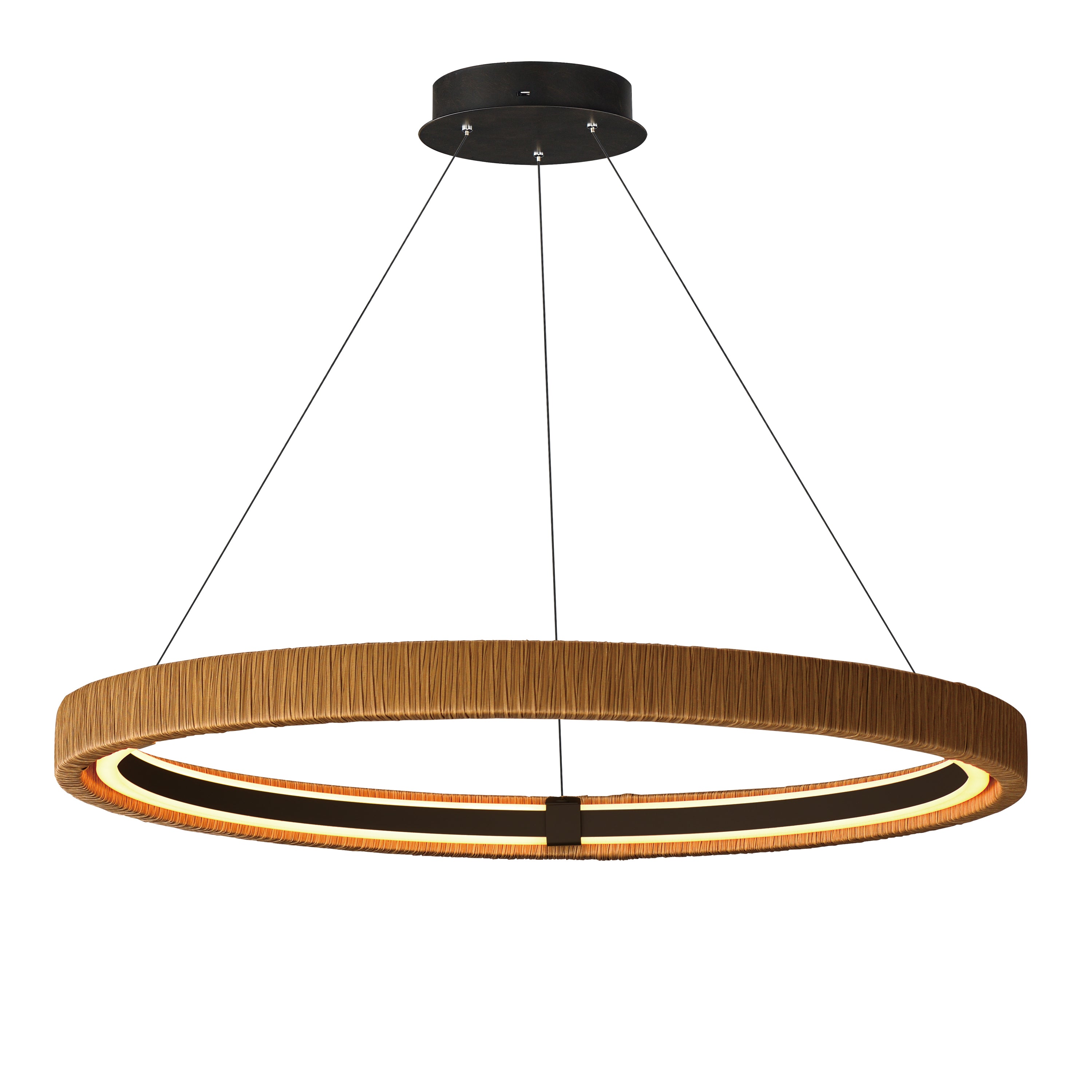 ET2 Lighting E22963-NAANB Kaia Pendant in Antique Bronze